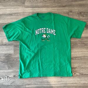 Notre Dame Vintage Fighting Irish Champion Men’s Unisex T-Shirt Green 2XL